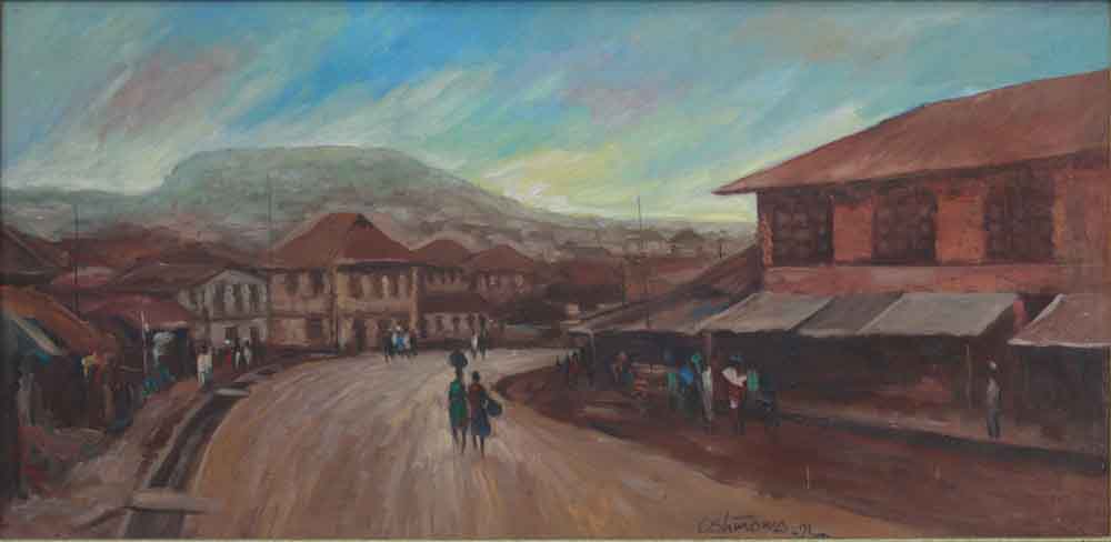 City Street by Kolade Oshinowo